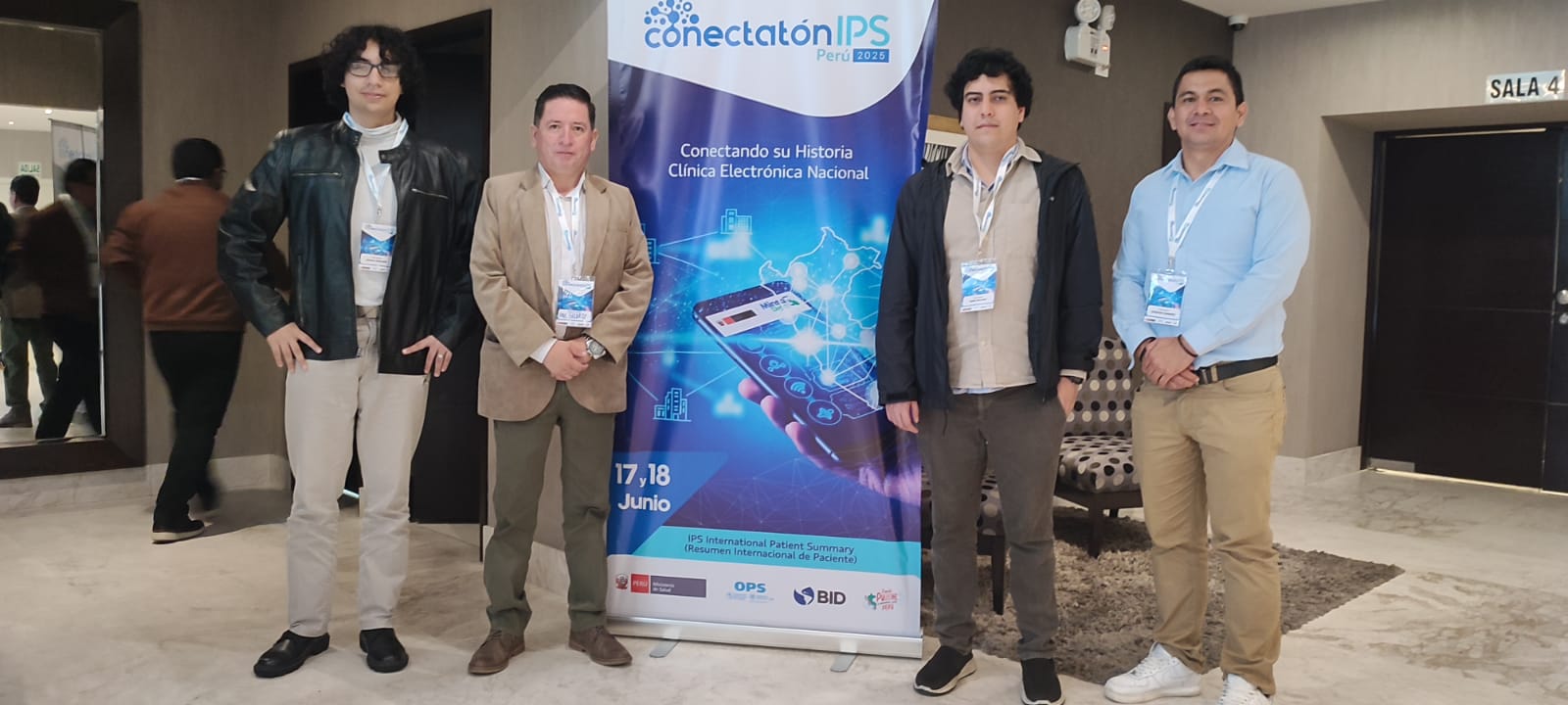 With DIRESA Huánuco and San Martín members